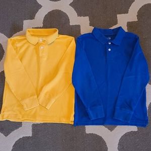 Children's Place size M(7/8) long sleeve polos